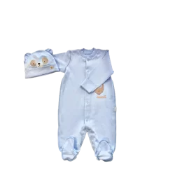 Pyjama uni 100 % coton - Bembi