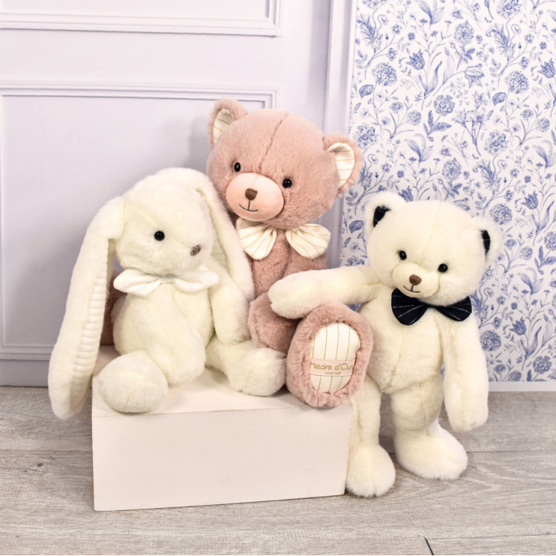 Peluche ours Preppy Chic - 40CM