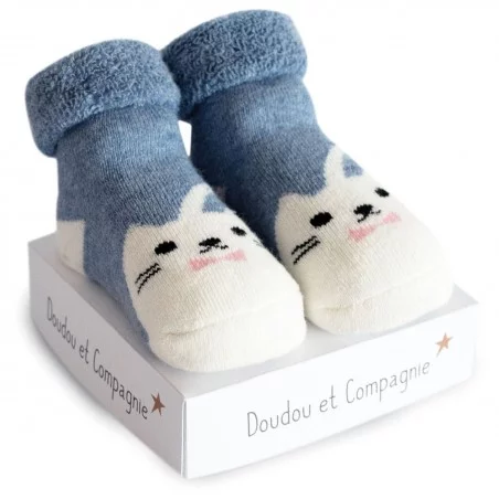 Chaussettes de naissance 0-6 mois Doudou & Compagnie