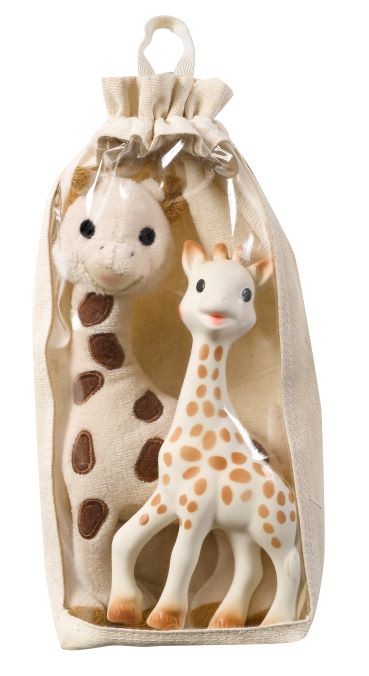 Set Sophie Chérie et Sophie la Girafe